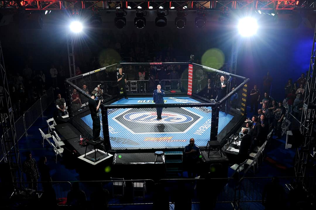 ケージ内でのMMA（総合格闘技）の攻防